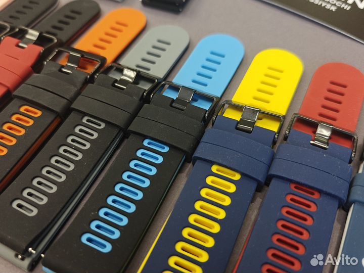 Ремешок силиконовый 22мм для Garmin Venu 3 / 2