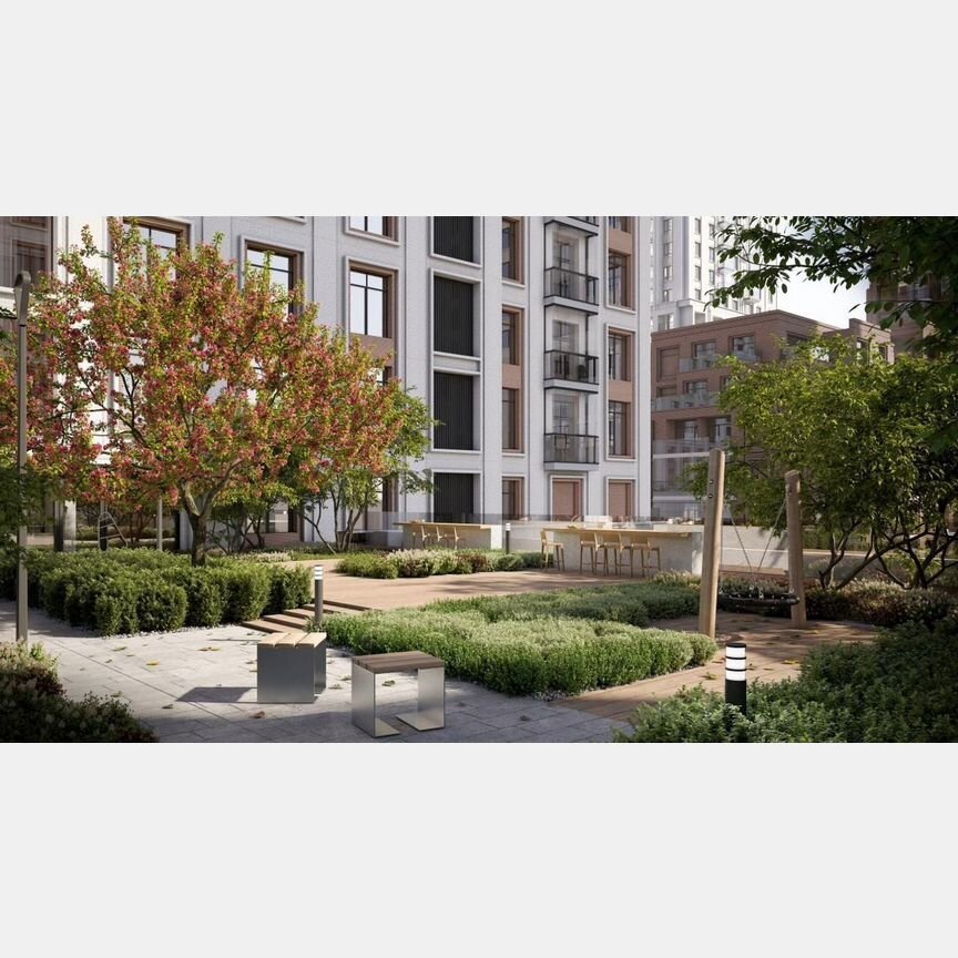 1-к. квартира, 53,3 м², 9/29 эт.