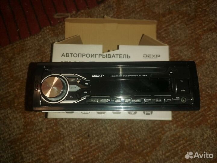 Магнитола Dexp mx 24 r