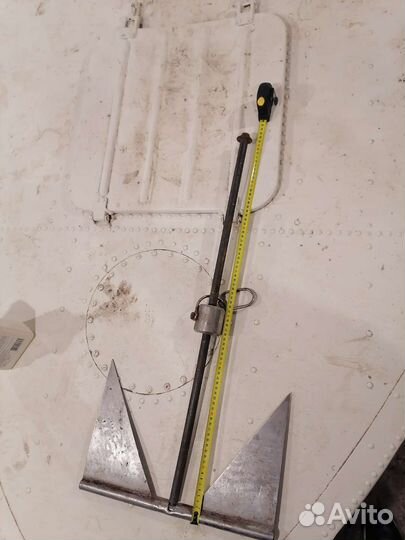 Якорь - незацепляйка Денфорта нержавейка 4.5 кг