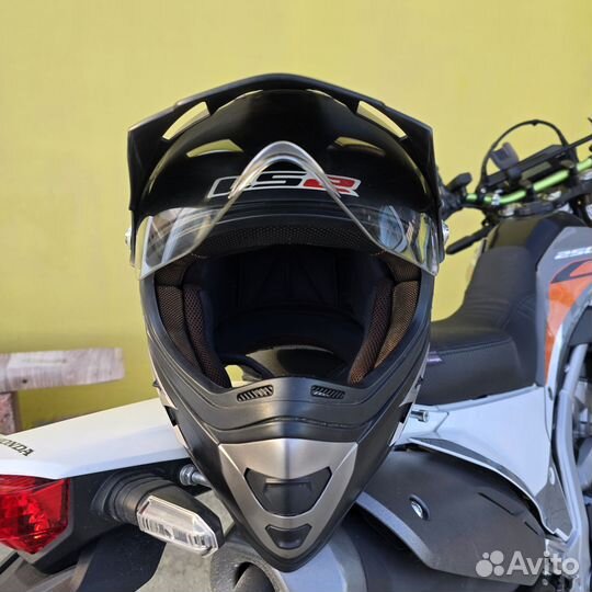 LS 2 шлем эндуро мотард L мото