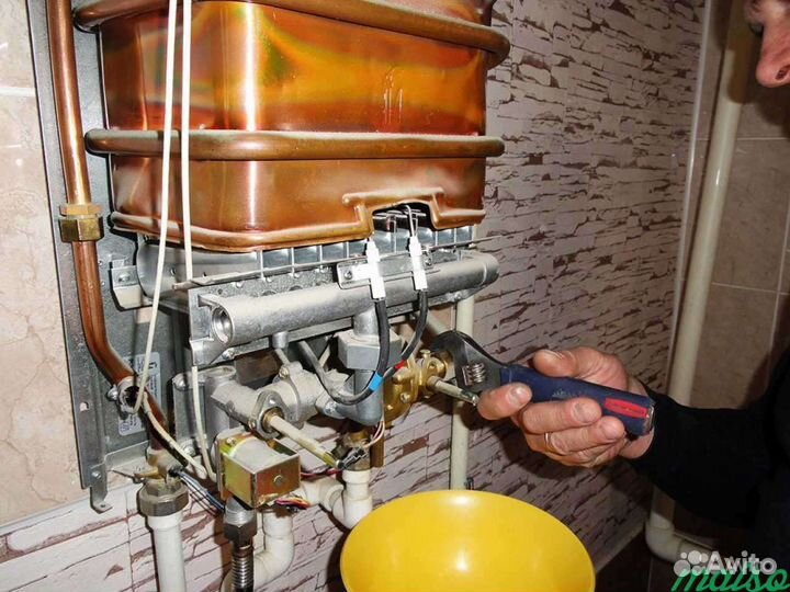 Ремонт Чистка Замена Газовых Колонок Котлов Плит