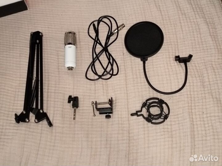 Конденсаторный микрофон bm-800. Набор