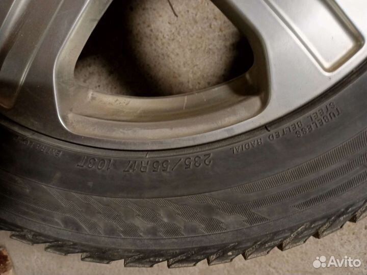 Колеса R17, Ford Kuga, зима
