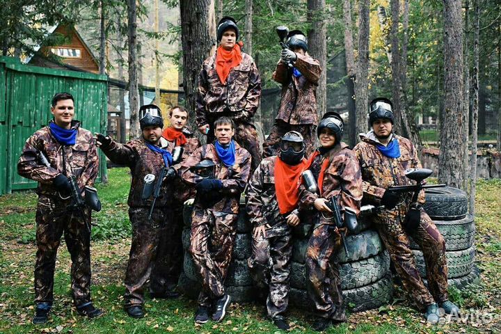 Пейнтбол Красноярск на базе Мана. Аренда беседок
