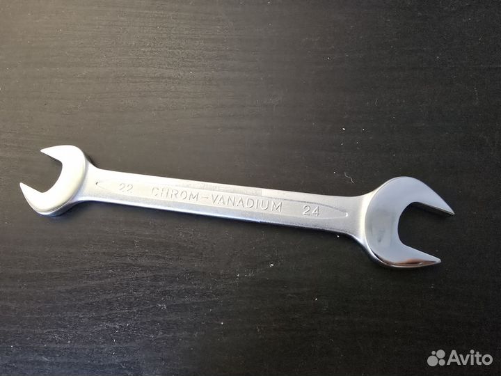 Ключ рожковый, 22х24 мм, W252224, jonnesway