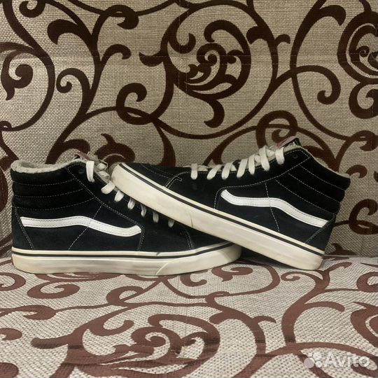 Зимние кеды Vans SK8 hi 