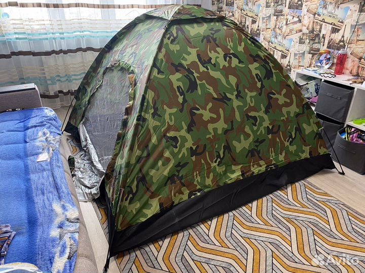 Палатка 3 местная. Новая