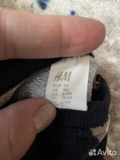 Вещи пакетом для мальчика 74-80