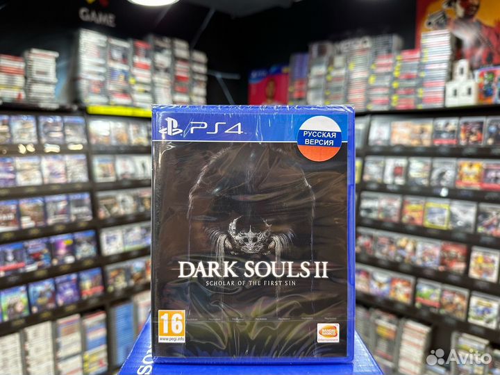 Игры для PS4: Dark Souls II: Scholar of the First