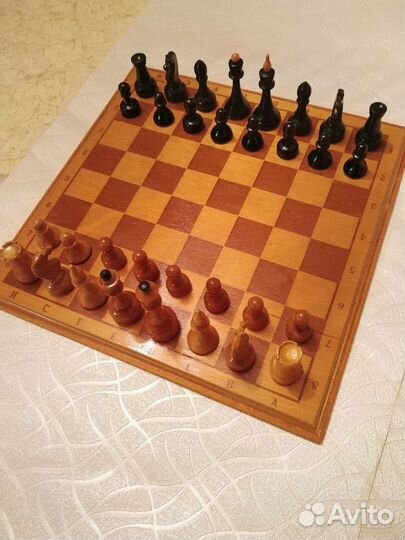 Шахматы СССР. Турнирные. Цельная доска