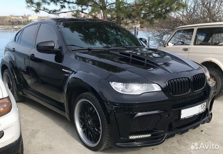 Реснички на фары для BMW X6 E71