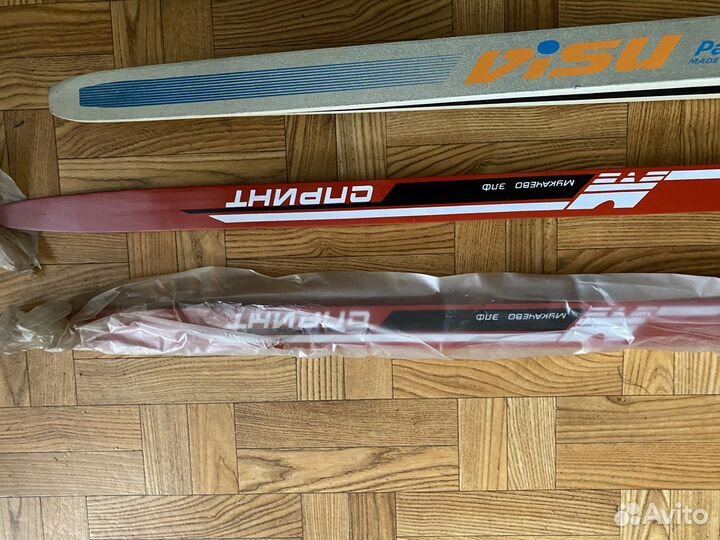 Лыжи беговые СССР (цена 43 р.20 коп.) 1984 г.в