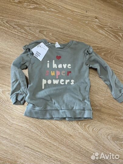Толстовка h&m на девочку