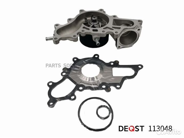 Deqst 113048 Насос водяной toyota land cruiser (J2