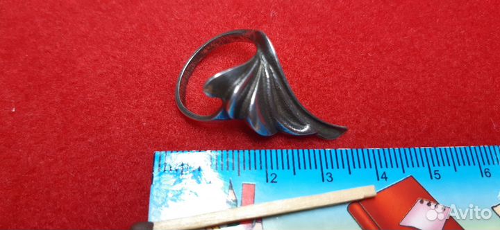 Серебребряное кольцо, серьги