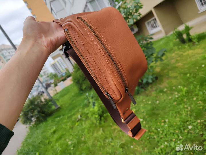 Сумка из натуральной кожи ручная работа