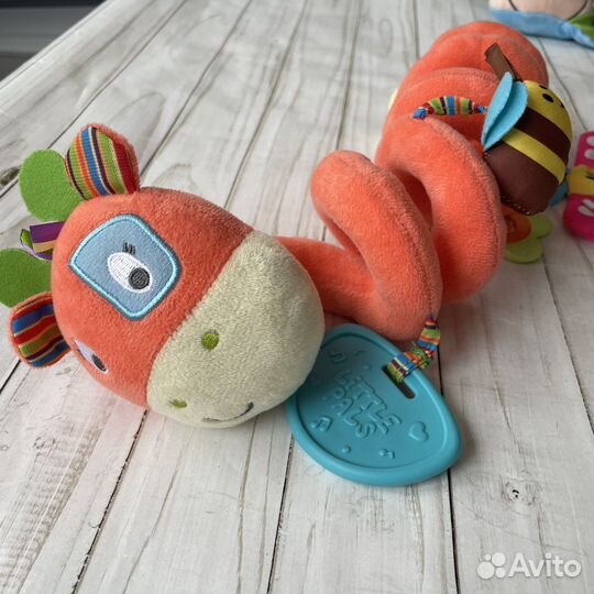 Игрушка спираль с подвесками baby go