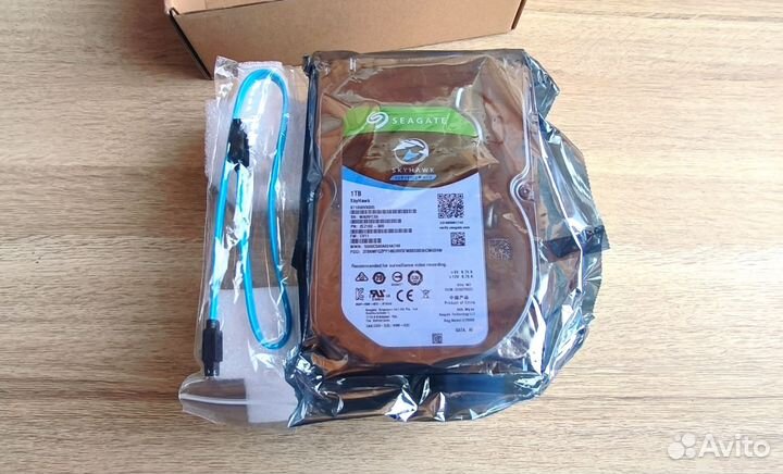 Жесткий диск Seagate 1тб для видеонаблюдения