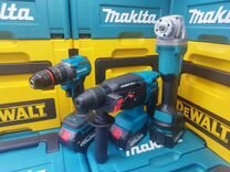 Набор Makita 3в1 Шуруповерт Болгарка Перфоратор