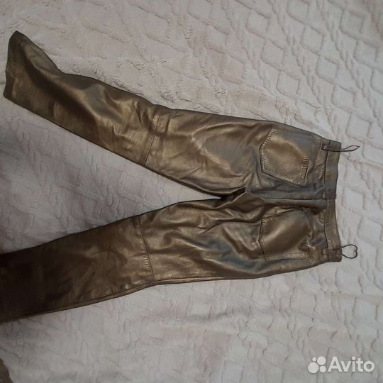 Кожаные брюки