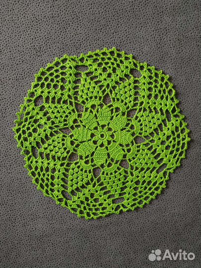 Салфетки вязанные крючком, новые