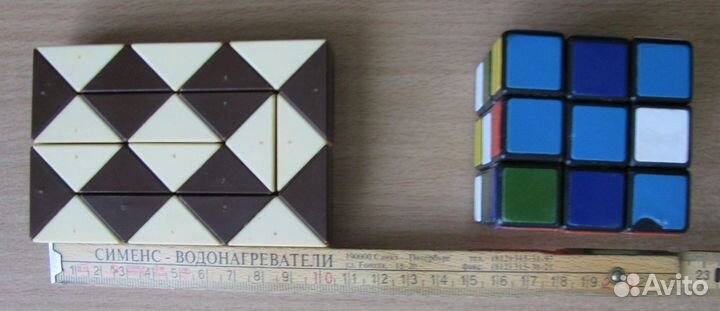 Кубик Рубика и большая Змея Рубика