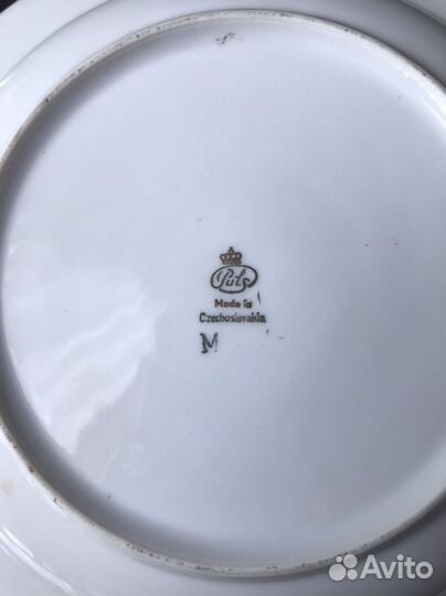 Тарелки фарфоровые Чехословакия