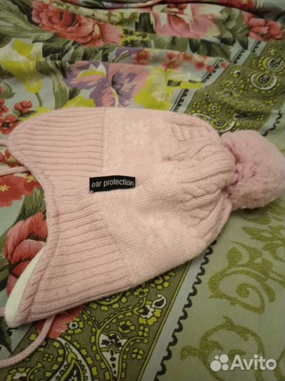 Шапка зимняя для девочки Janus Янус (47-49 р)