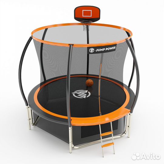 Батут Jump Power Pro Inside Basket 306 см. 150 кг