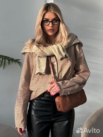 Рубашка miu miu