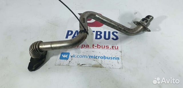 Трубка клапана егр (гофра) Е4 Boxer/Ducato 250/Jumper б/у