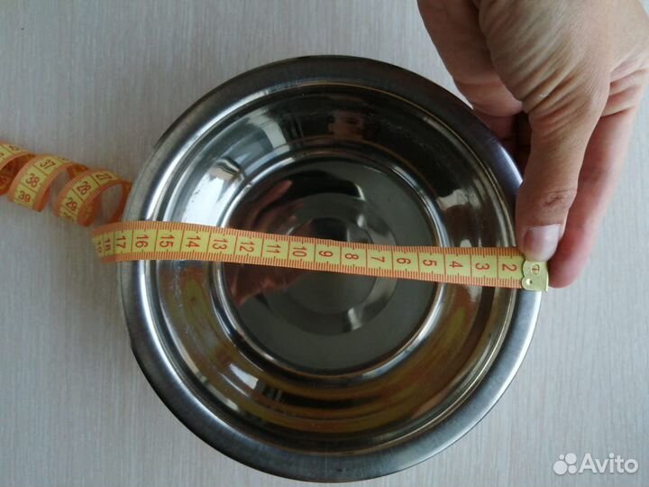 Миска для животных металлическая