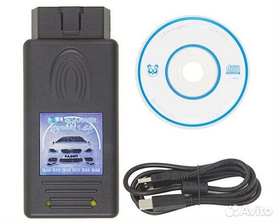 BMW Scanner 1.4.0 Автосканер для бмв Бобер, новый