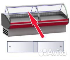 Стекла для холодильных витрин и Раздвижные шторки