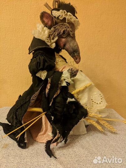 Интерьерная кукла Крыса Шушера