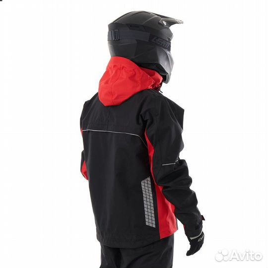 Куртка Мембранная dragonfly quad PRO black-RED 202