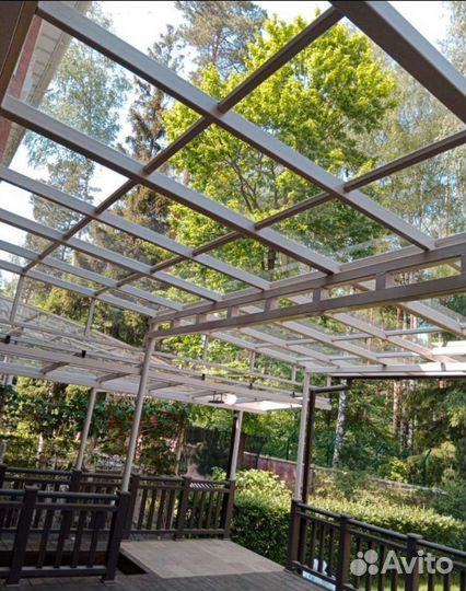 Навес металлический от VarLoft