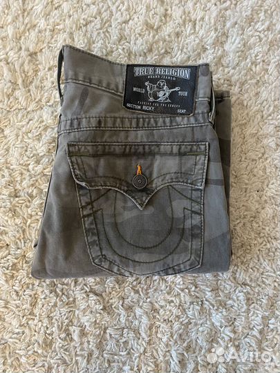 Камуфляжные Джинсы True Religion