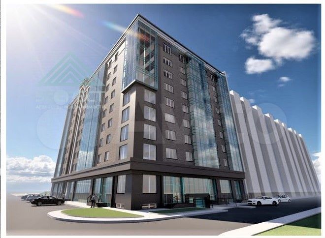 1-к. квартира, 46,1 м², 5/9 эт.