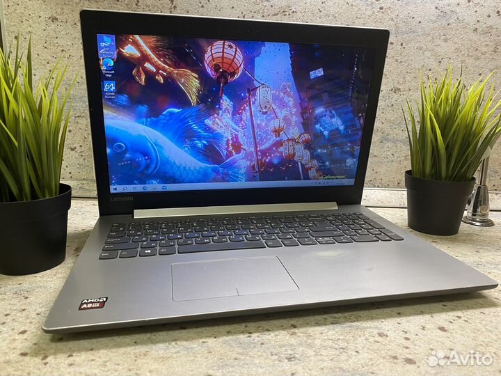 Мощный ноутбук Lenovo 2 видеокарты/SSD 256 gb/8 gb