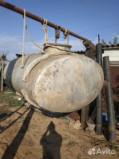 Бочка алюминий бу