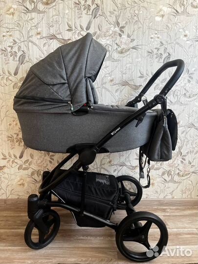 Коляска 2 в 1 Bebetto Torino TEX