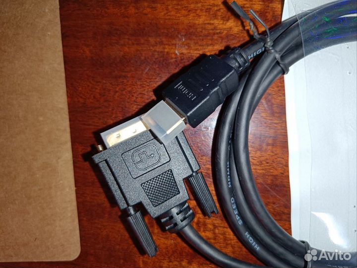 Кабель hdmi male - DVI male; 1,5 метра