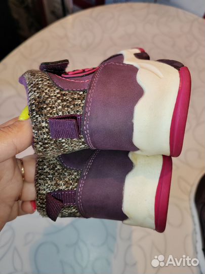 Ботинки на девочку демисезонный Tombi 21 и 22