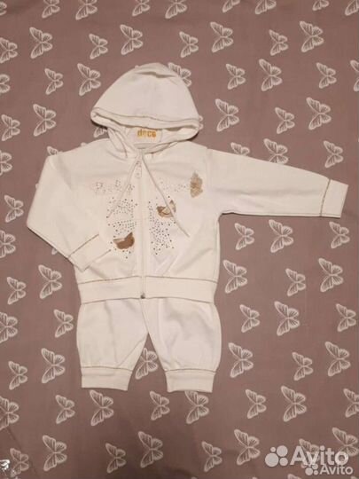 Новая детская одежда для девочек пакетом 64-92