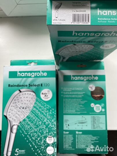 Лейка душа hansgrohe Raindance Select 120 26520400