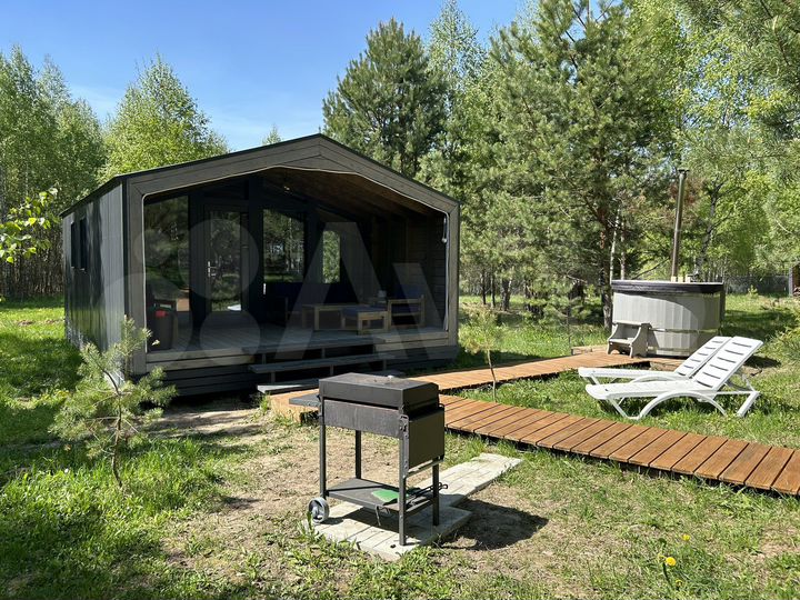 Дом 40 м² на участке 2,5 га