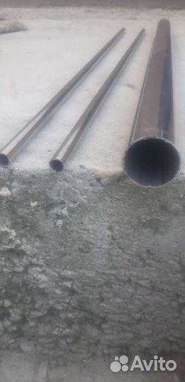 Труба хромированная для ограждения