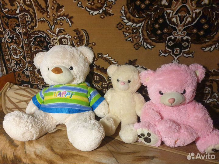 Большие плюшевые медведи